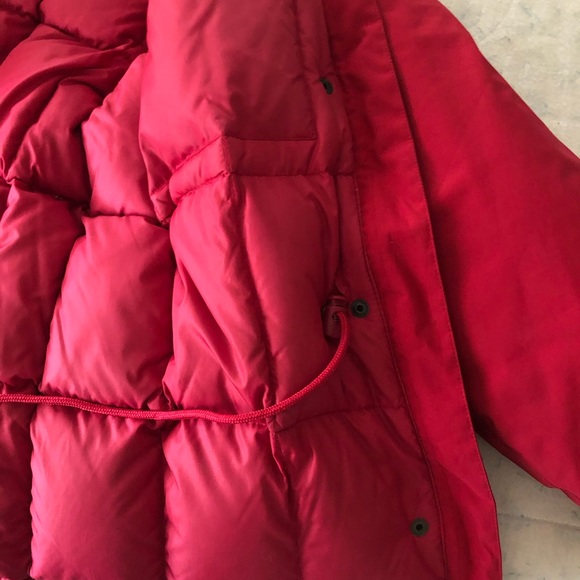 Red Eddie Bauer goosedown jacket - Picture 6 of 8